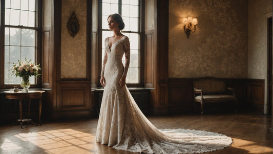 Sublimez votre Jour J avec une robe de mariée en dentelle
