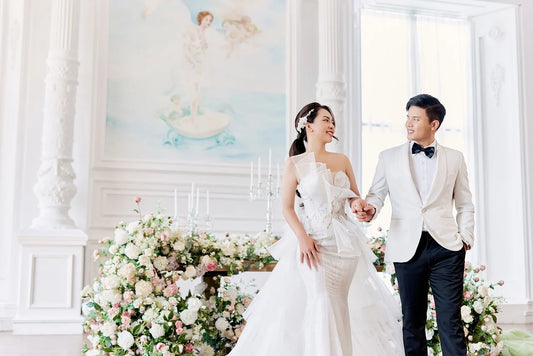 Minimalisme et mariage : la tendance des robes de mariée simples