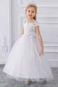 Robe De Demoiselle D'Honneur Enfant - Taille 5 à 16 Ans - Mousseline Et Polyester - Style Fleuri Pour Mariage Ou Cérémonie - 12