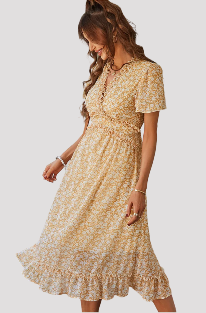 Robe Demoiselle d'Honneur Style Bohème