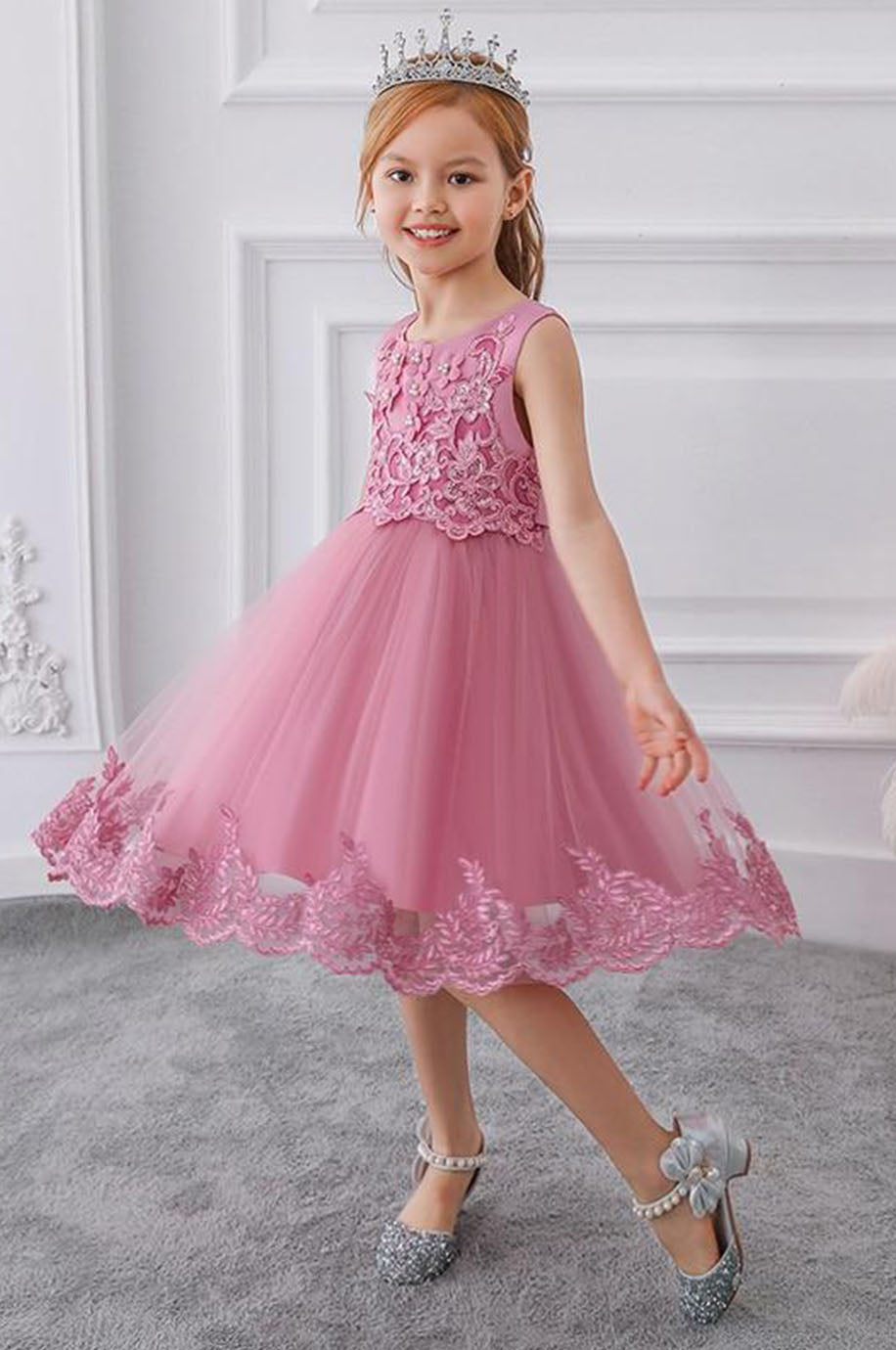 Robe De Petite Fille Demoiselle d'Honneur