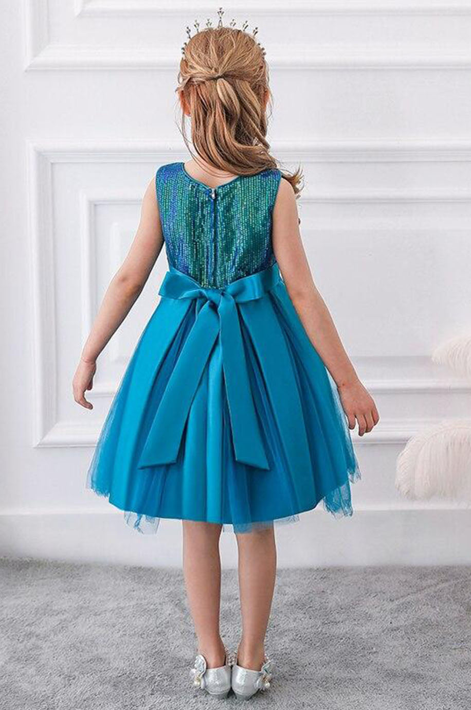 Taille -Robe Demoiselle d'Honneur Fille Enfant