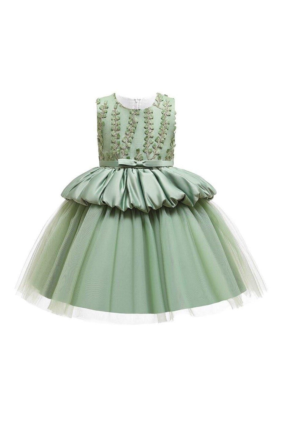 Robe Demoiselle d'Honneur Fille Rouge