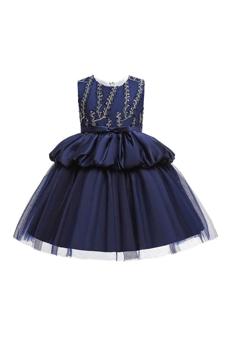 Robe Demoiselle d'Honneur Fille Rouge