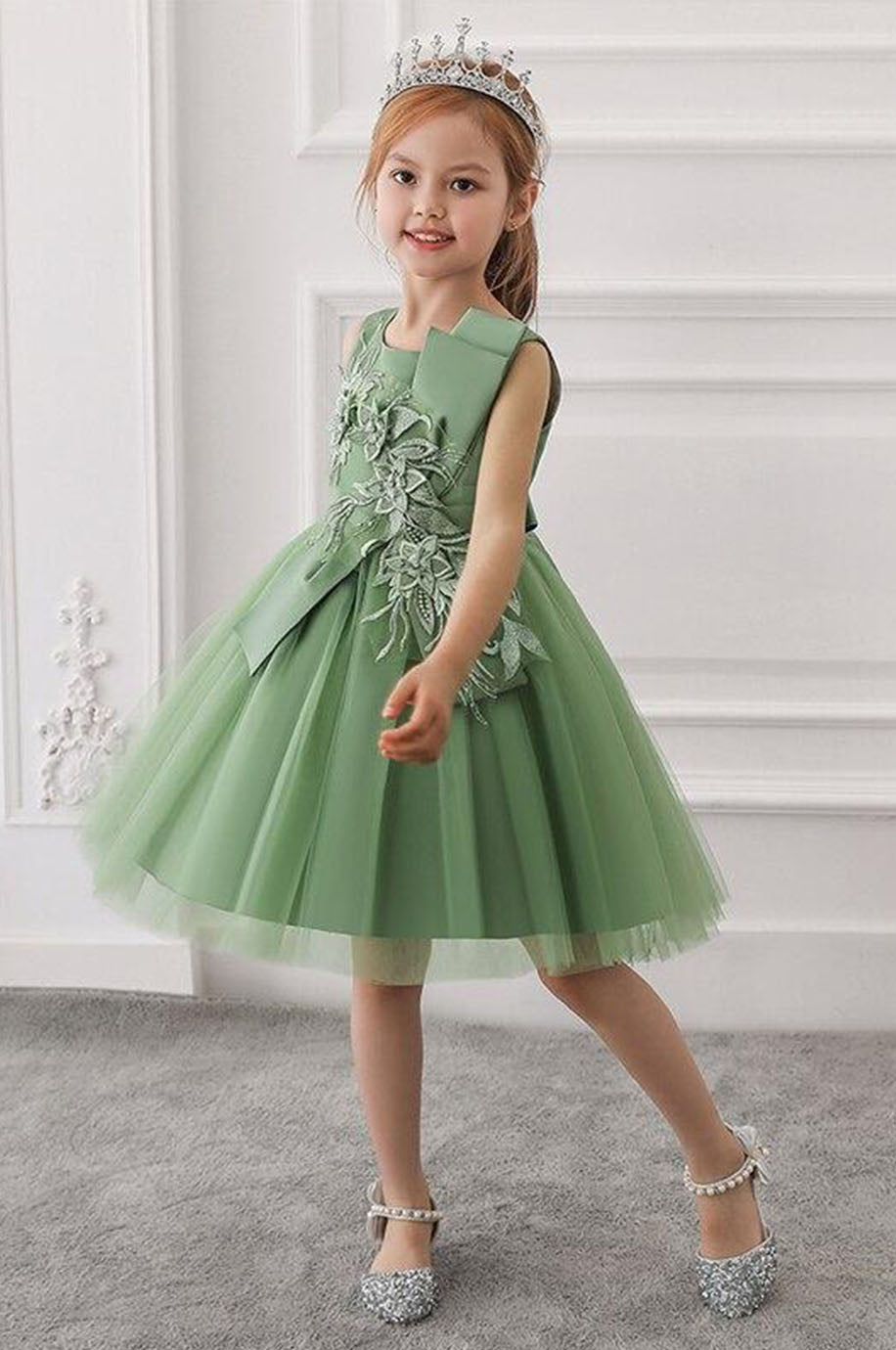 Robe Pour Petite Fille Demoiselle d'Honneur