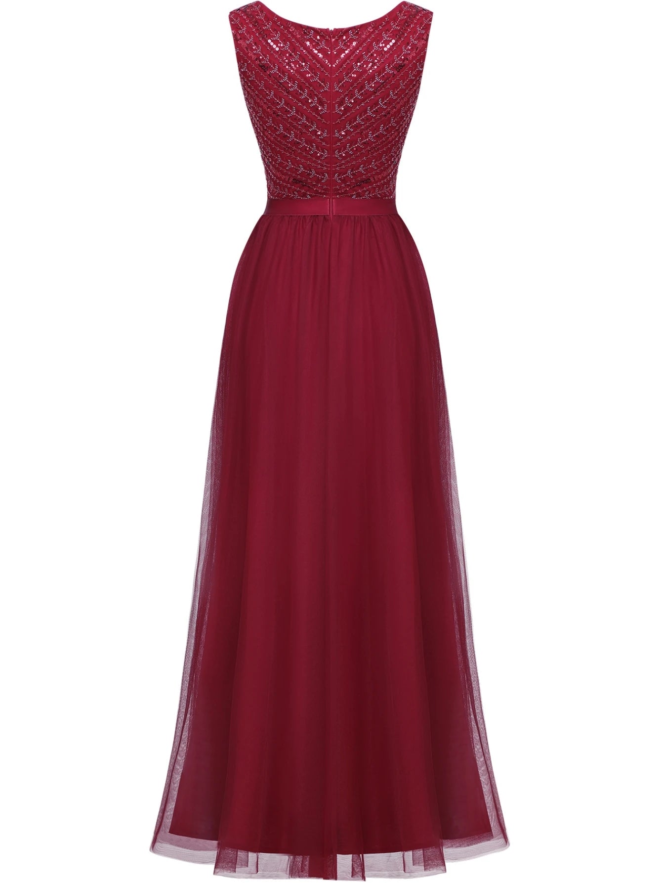 Robe Couleur Bordeaux Demoiselle d'Honneur