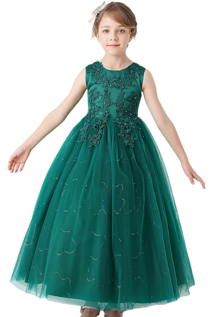 Robe Demoiselle d'Honneur Fille Princesse