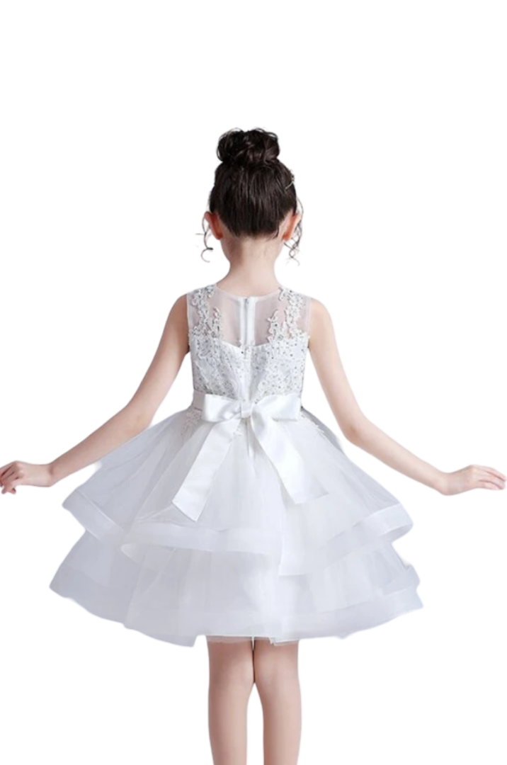 Robe de Demoiselle d'Honneur pour Petite Fille