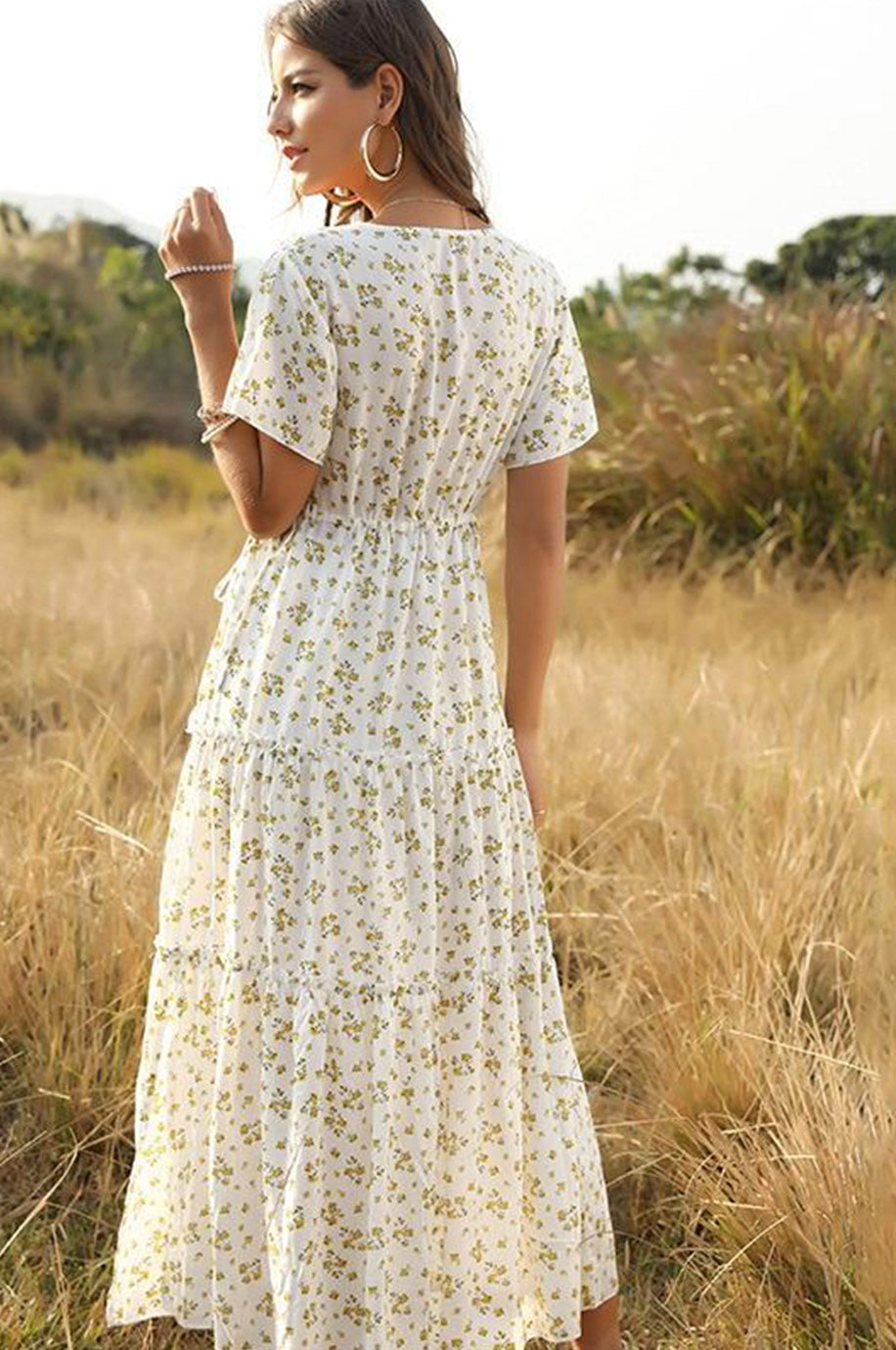 Robe Longue Bohème Demoiselle d'Honneur