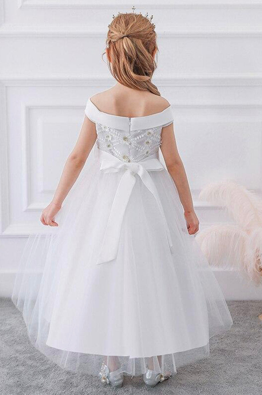 Robe Demoiselle d'Honneur Jeune Fille