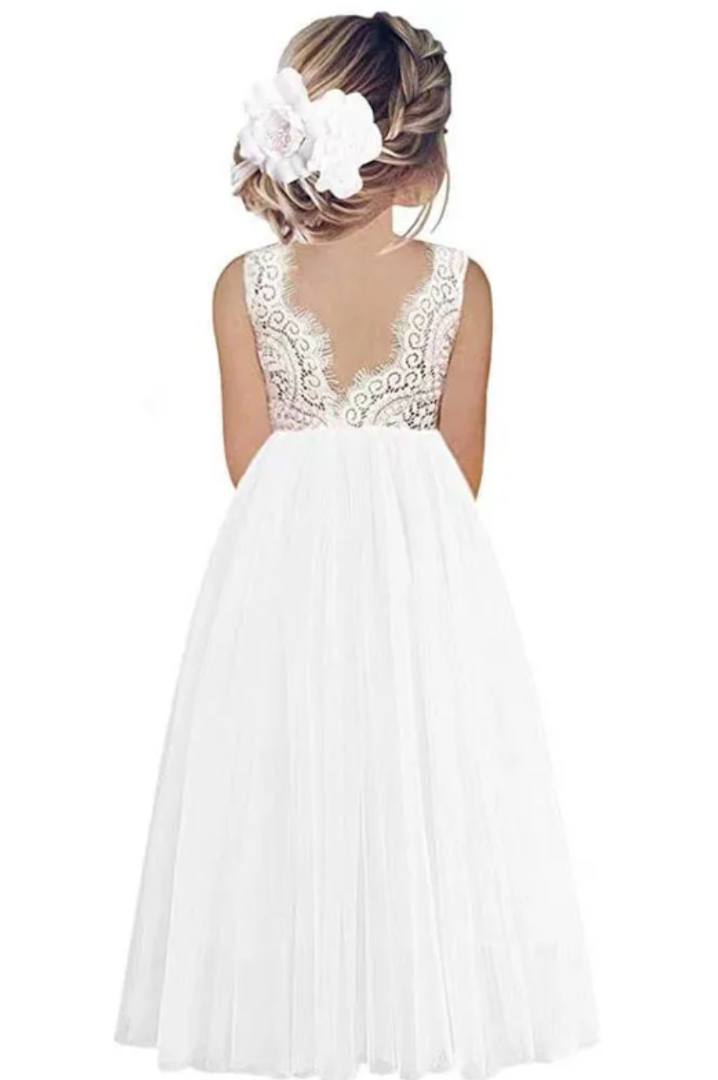 Robe de Fillette Demoiselle d'Honneur