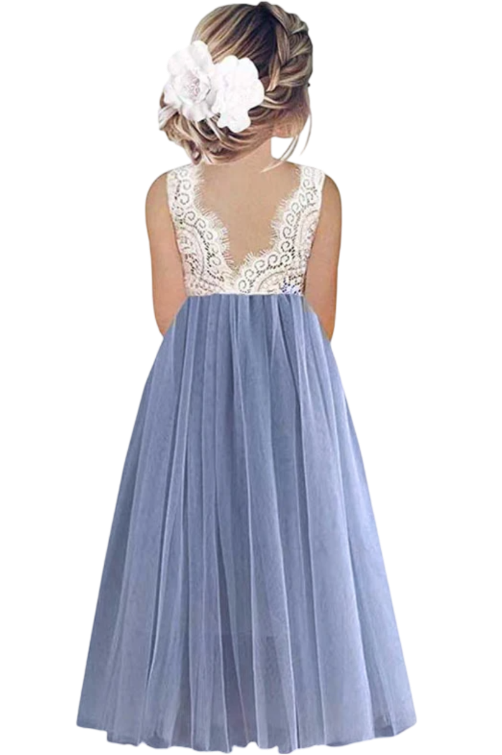 Robe de Fillette Demoiselle d'Honneur