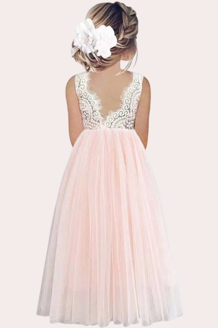 Robe de Fillette Demoiselle d'Honneur