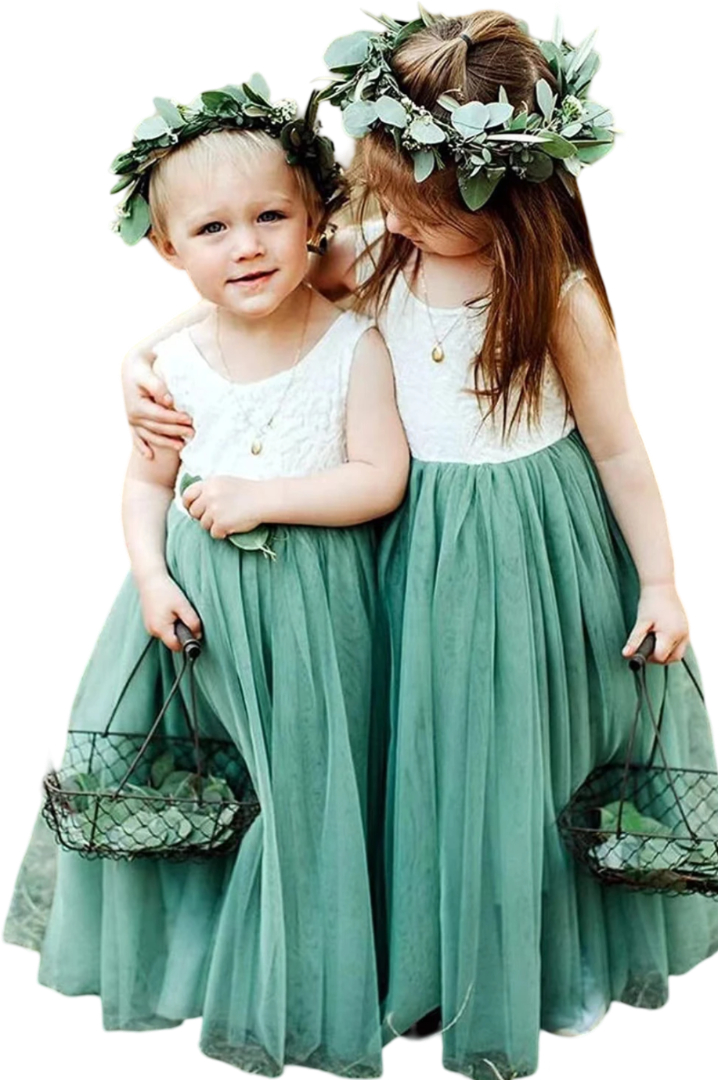 Robe de Fillette Demoiselle d'Honneur