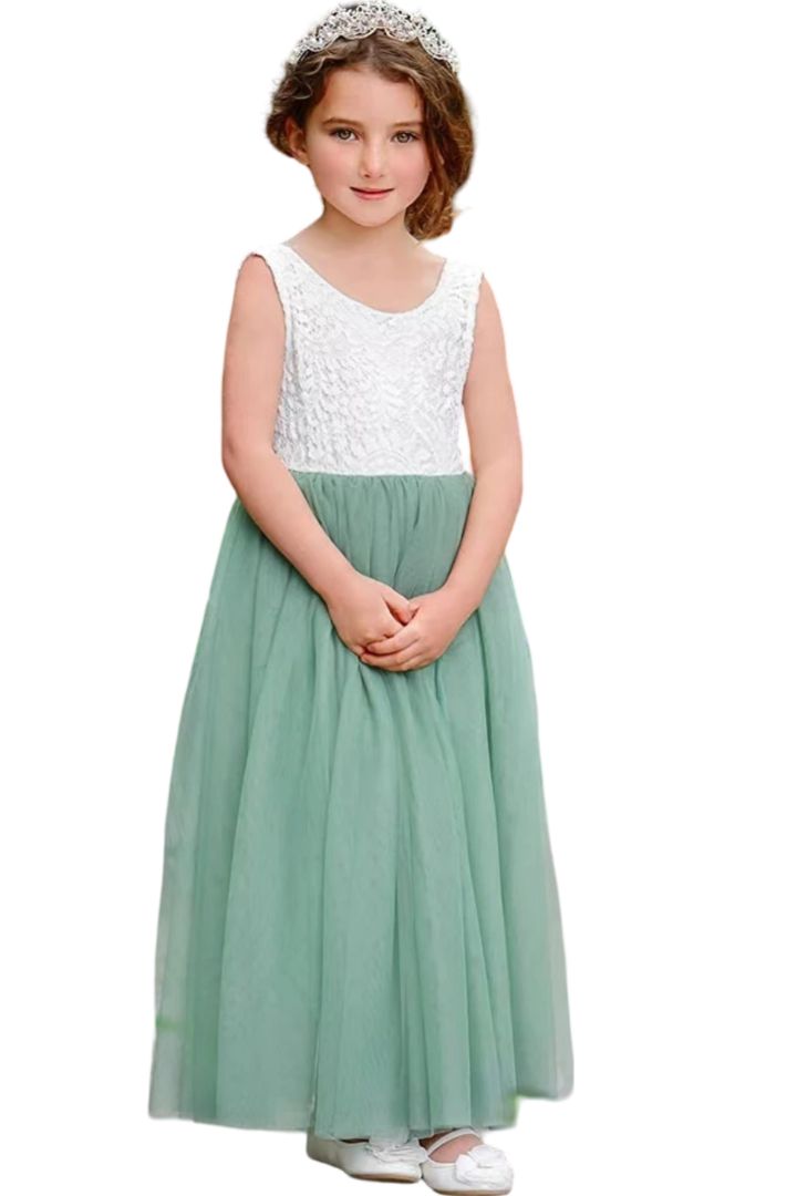 Robe de Fillette Demoiselle d'Honneur
