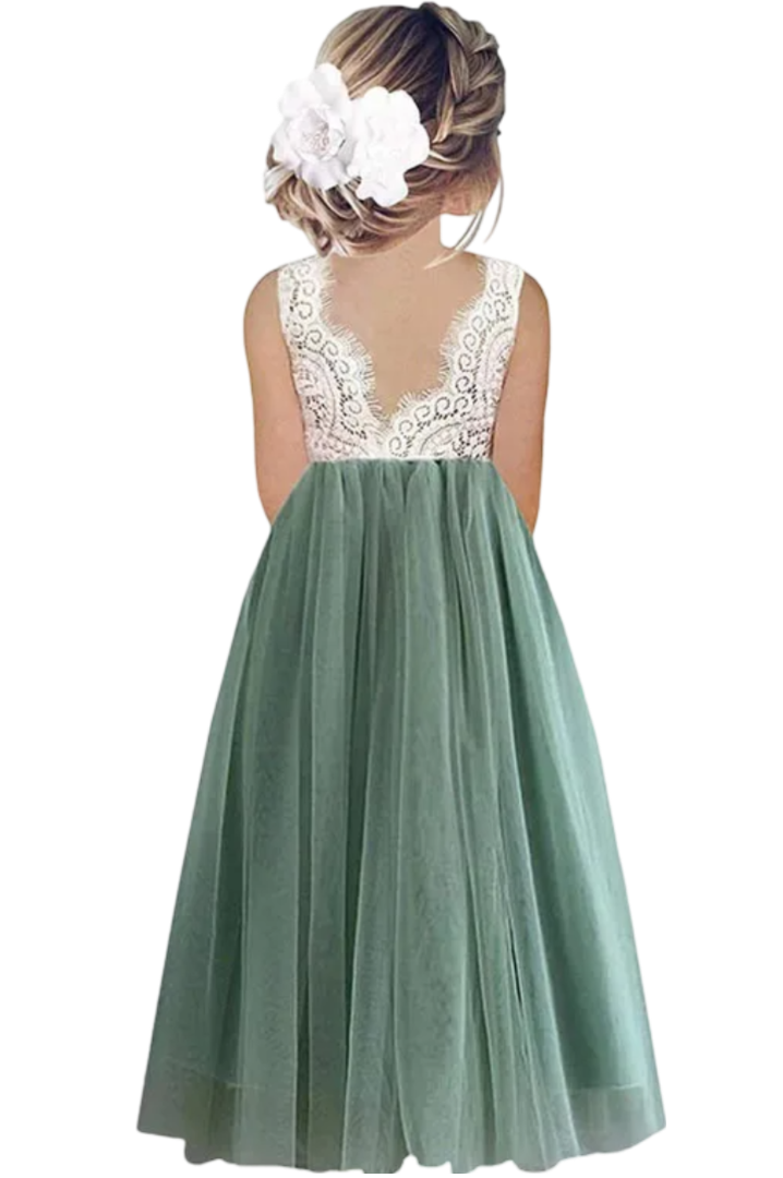 Robe de Fillette Demoiselle d'Honneur