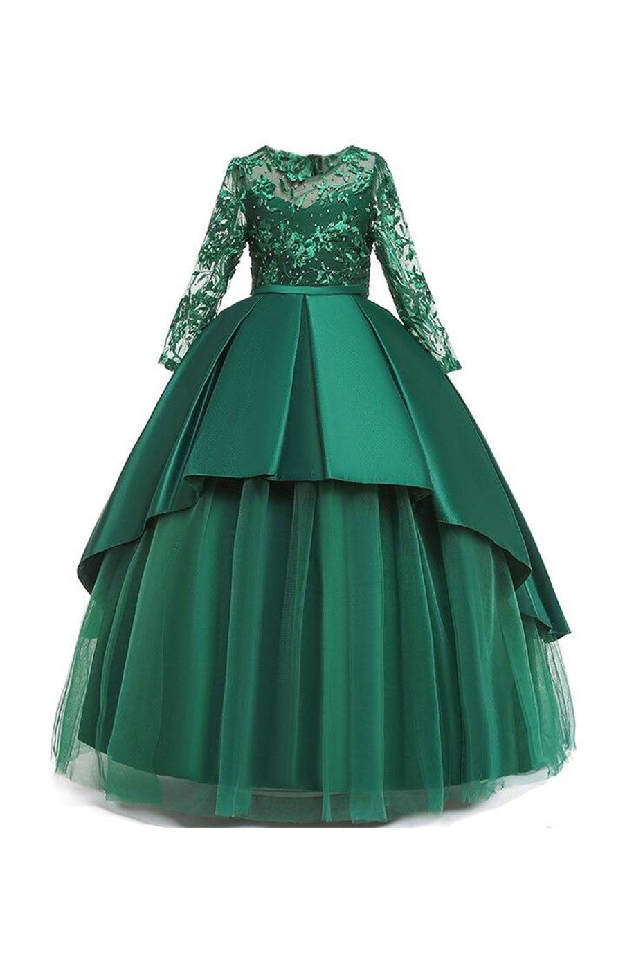 Robe Demoiselle d'Honneur Rose Enfant