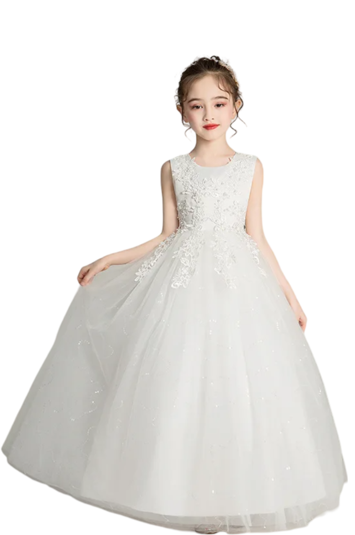 Robe Demoiselle d'Honneur Fille Princesse