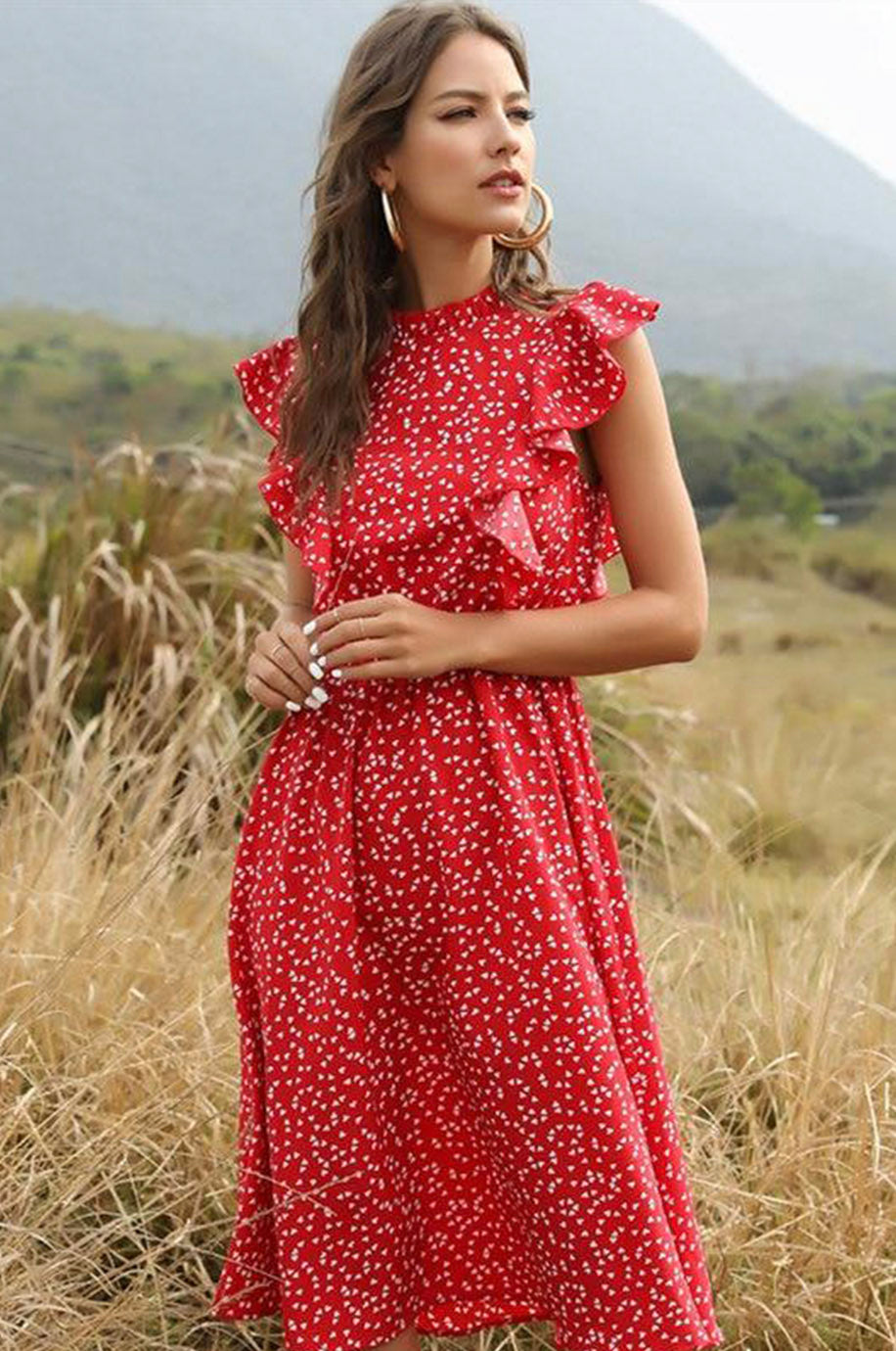 Robe de Demoiselle d'Honneur Bohème Chic