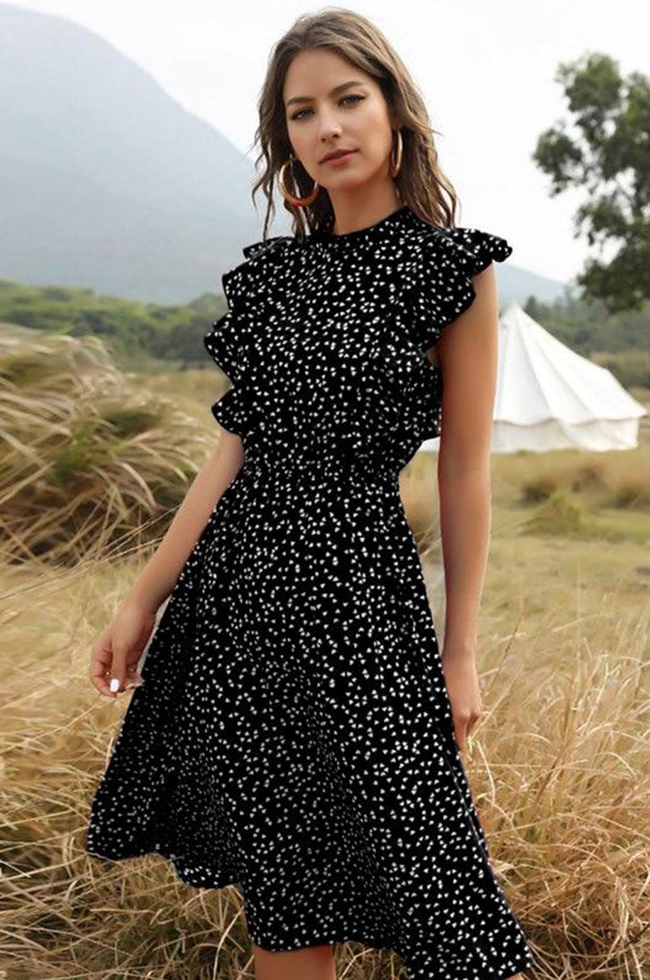 Robe de Demoiselle d'Honneur Bohème Chic